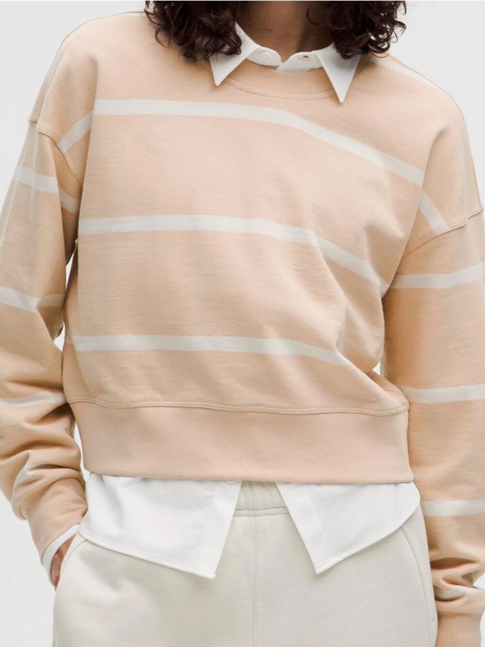 Lululemon Perfectly Oversized Cropped Crew